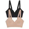 Image 3 : Jones New York Smooth Comfort Bra 2-Pack XL
