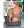 Image 2 : Jones New York Smooth Comfort Bra 2-Pack XL