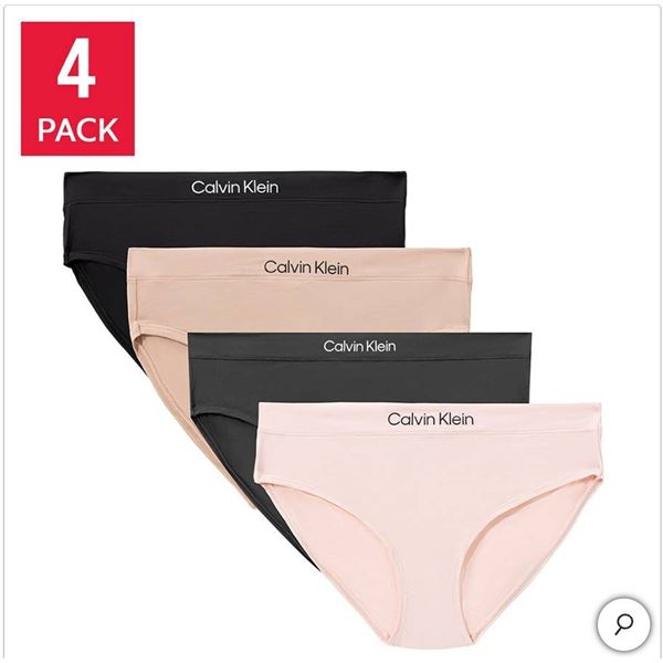 Calvin Klein 4-Pack Cotton Modal Bikini S/P