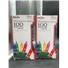 Image 2 : Lot of 2 - Brite Star 100-Count Multicolor String Lights