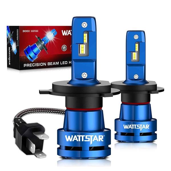 Wattstar 9006/HB4 LED Headlight Bulbs, Pair