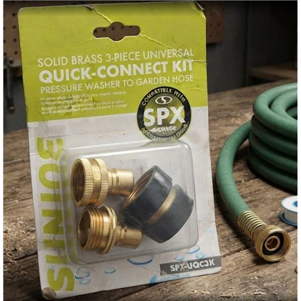SPX-UQC3K Brass Quick-Connect Kit