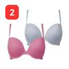 Image 1 : Calvin Klein 2 Pack Push Up Plunge Bras 36D