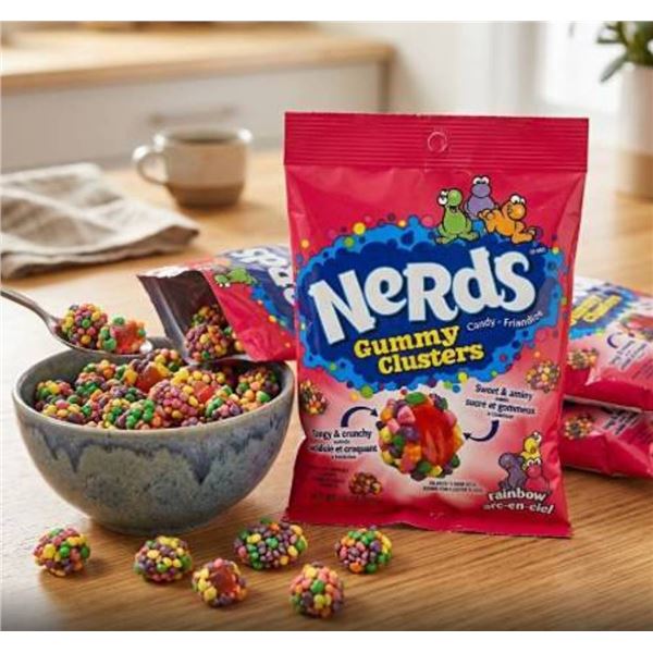 Nerds Gummy Clusters Rainbow 12 x 142g