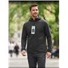 Image 1 : Bench. Black Hooded Jacket XL