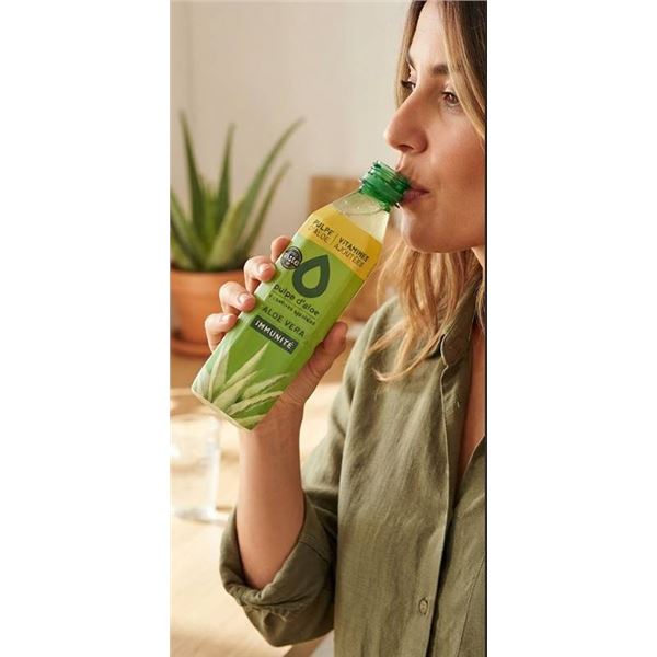 Simple Aloe Vera Drink with Pulp, 12x500ml