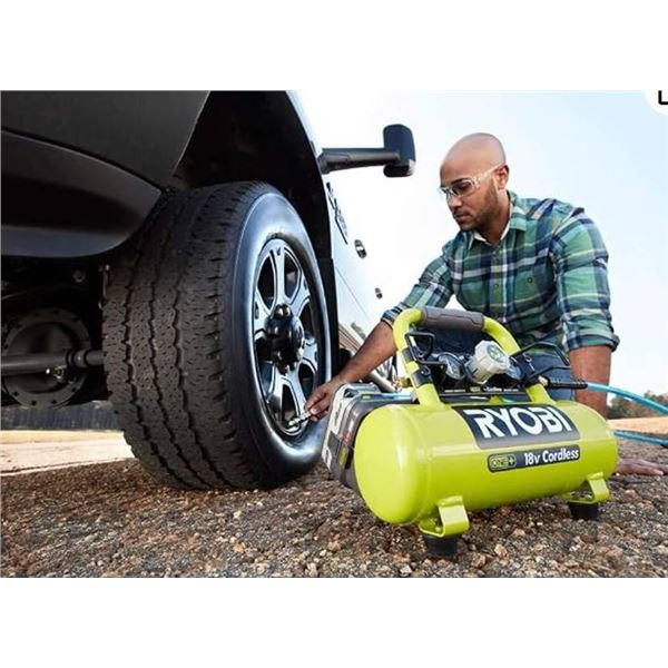 RYOBI 18V ONE+ Cordless Air Compressor