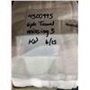 Image 3 : White Bath Towels, 3-Pack, Cotton