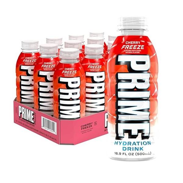 Prime Cherry Freeze Hydration Drink 11x500mL