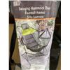 Image 3 : RIO Hammock Camping Chair, Steel, Adjustable Back, Swinging Chair, Folding Rocking Chair with Pillow