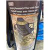 Image 3 : RIO Hammock Camping Chair, Steel, Adjustable Back, Swinging Chair, Folding Rocking Chair with Pillow