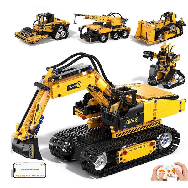 5-in-1 Remote Control Building Block Set
