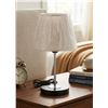 Image 1 : Modern Table Lamp with Linen Shade