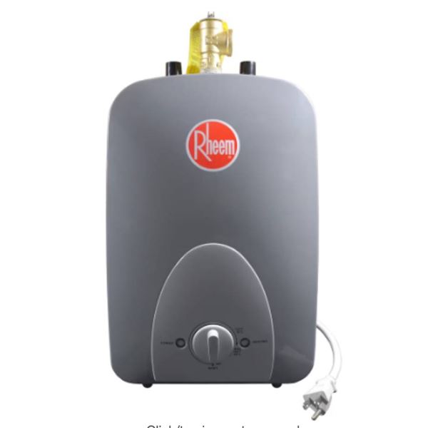 Rheem Mini Tank 120-Volt 1.5 Gallon Compact Point of Use Electric Water Heater