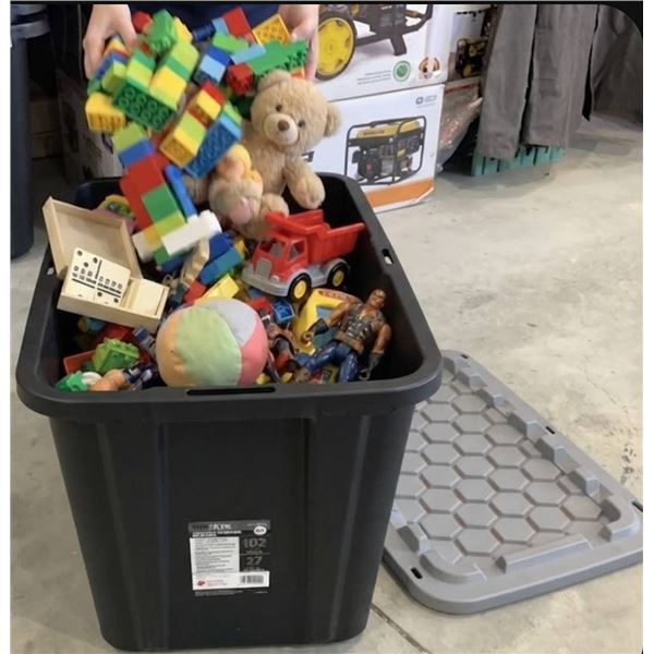 Tuff Store 102L Heavy-Duty Storage Box Toys Not Included