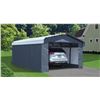 Image 1 : Arrow Carport Enclosure Kit 12x20x7 ft