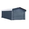 Image 2 : Arrow Carport Enclosure Kit 12x20x7 ft