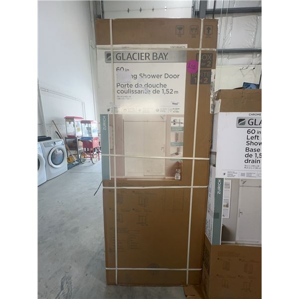 Glacier Bay 60" Sliding Shower Door