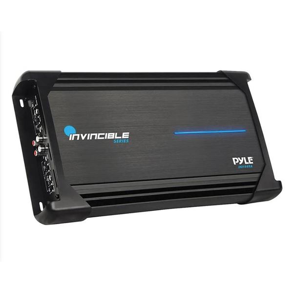 4 Channel Amplifier 2000W Max Mosfet Advanced Protection Circuitry