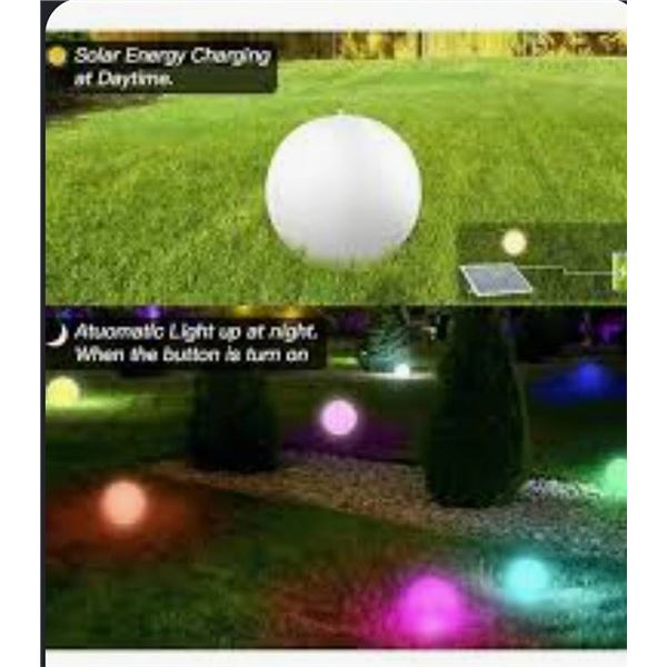 Seville Classics Solar Floatable LED Light with Remote Control