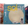 Image 2 : Seville Classics Solar Floatable LED Light with Remote Control