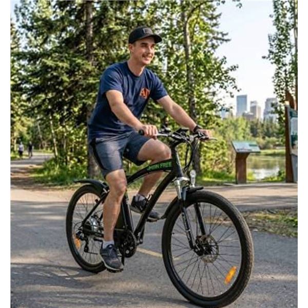 Urban Ryder Electric Bicycle, MT Bike Black