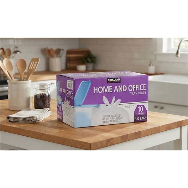 Kirkland Signature 10 Gallon Trash Bags