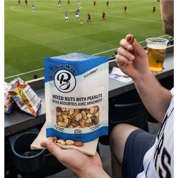 Break-a-Way Gourmet Mixed Nuts 100g x 12
