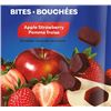 Image 1 : SunRype FruitSource Bites Apple Strawberry 12x170g