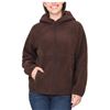 Image 1 : Sierra Designs Brown Fleece Hoodie L/G