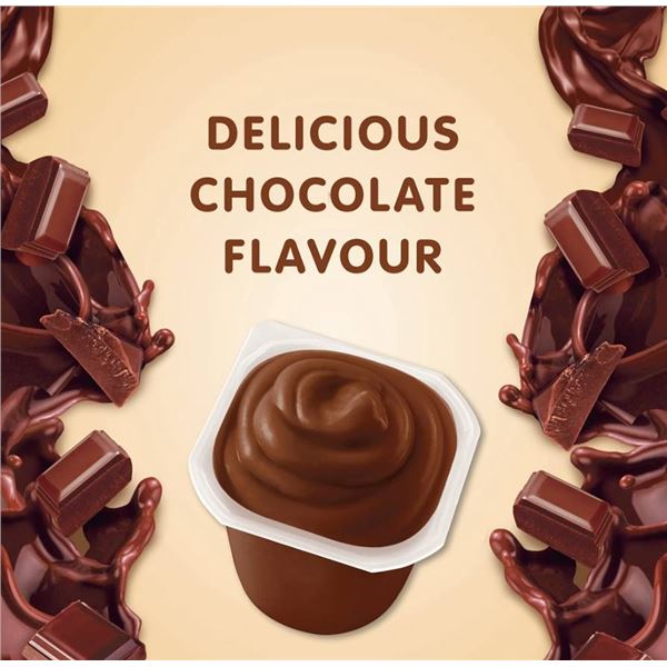 Lot of 12 - Snack Pack Chocolate Pudding (4x99g)