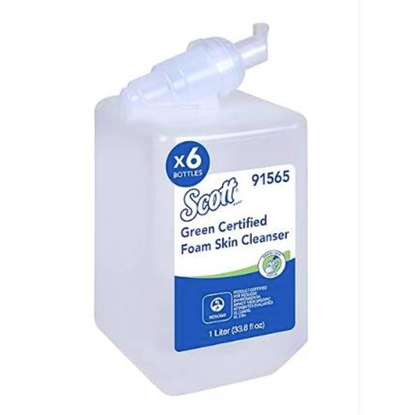 Scott Foam Skin Cleanser 6-Pack Case 1L