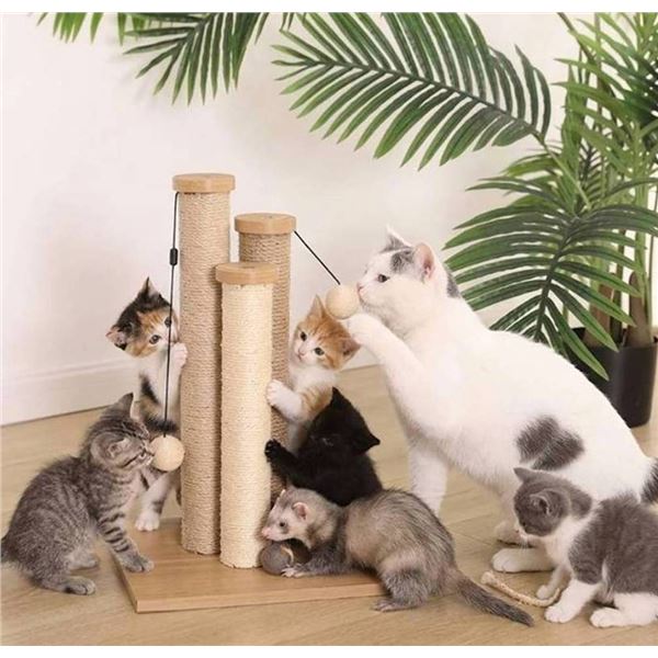 Amazon Basics Triple Cat Scratching Post