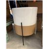 Image 2 : Rivet Mid-Century Ceramic Planter with Stand