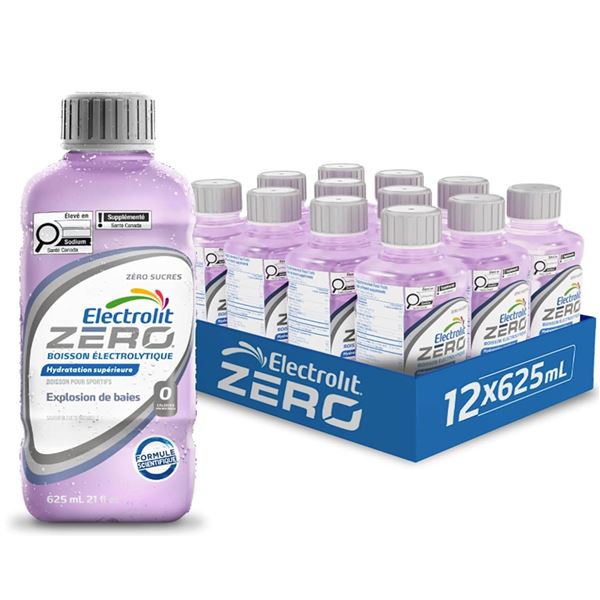 Electrolit Zero Berry Blast 625ml (12 Pack)