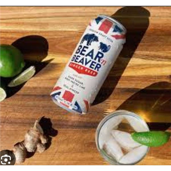 Bear 'n Beaver Ginger Beer 11 x 473mL