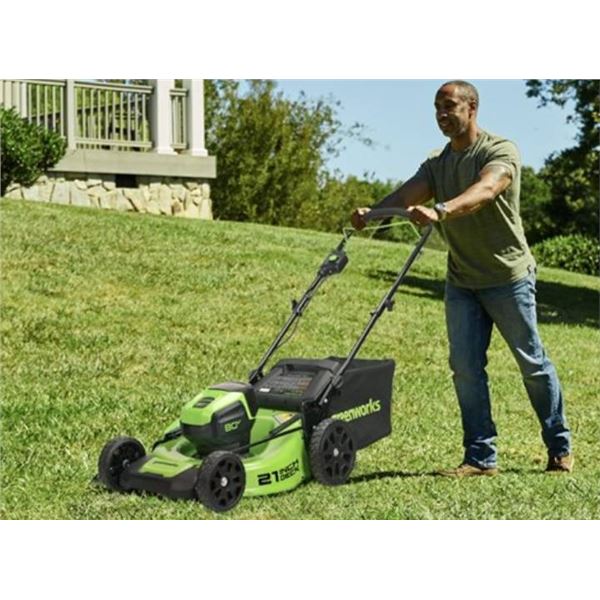 Greenworks Pro 21-Inch 80V Lawn Mower Cordless