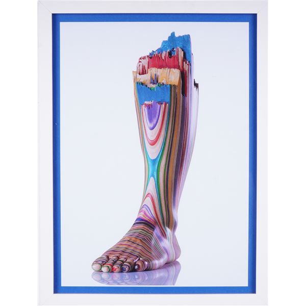 Haroshi, 'Screaming My Foot', Digital Giclee Print, Edition of 100