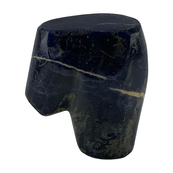 Carved Lapis Lazuli Freeform Figure