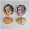 Image 2 : 2pc Kevin Francis Face Pots, Including Signed Vincent van Gogh