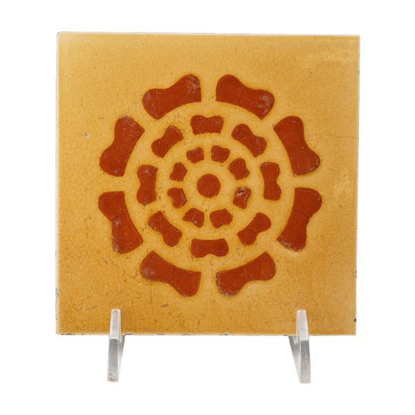 Wedgwood and Sons Aesthetic Movement Glazed Earthenware Tile