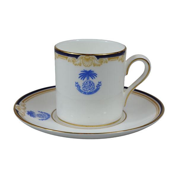 Wedgwood Bone China Demitasse Cup and Saucer, Cavendish Pattern
