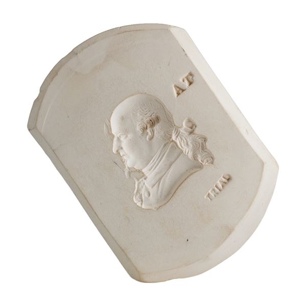 Wedgwood Portrait Medallion Industrial Trial Mold