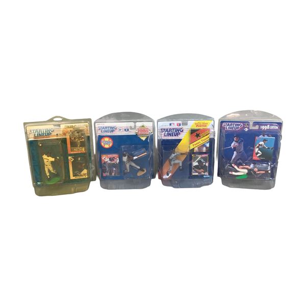 4pc Kenner Starting Lineup MLB Action Figures in Boxes