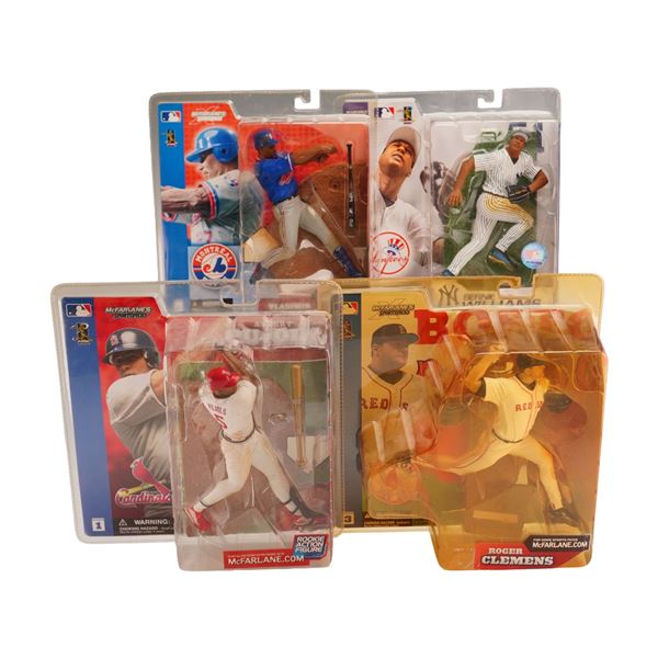 4pc McFarlane's Sportspicks Major League Baseball Action Figures in Boxes
