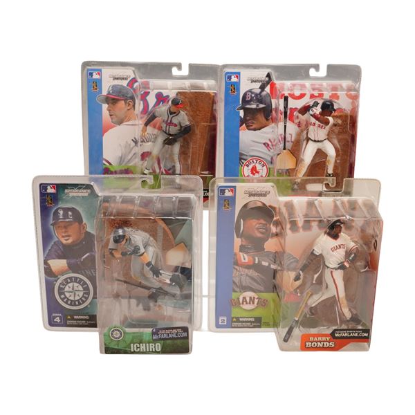 4pc McFarlane's Sportspicks MLB Series 2 and Series 4 Action Figures