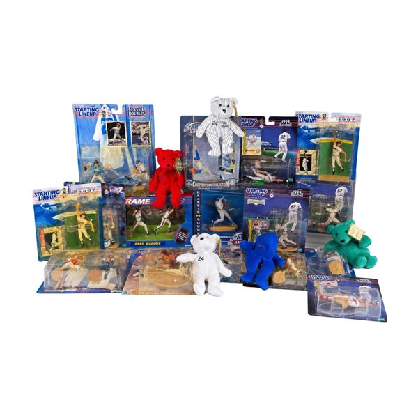 13pc Boxed Baseball Figurines and Bamm Beano's