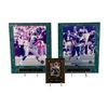 Image 1 : Three US Football Sports Memorabilia Plaque Collection