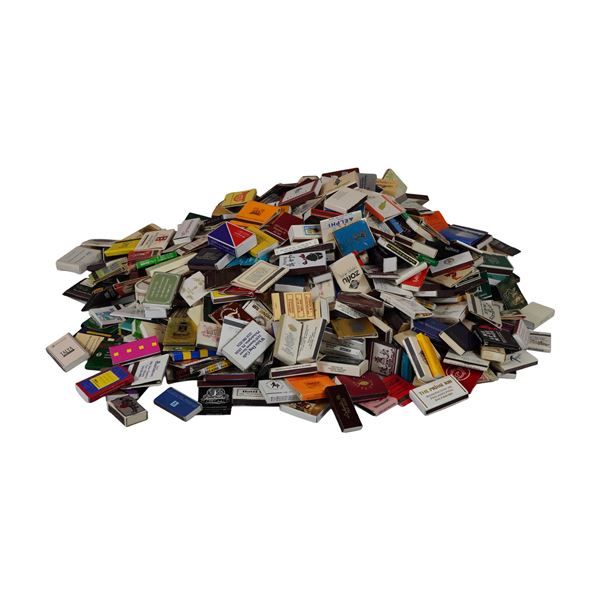 Large Collection of Vintage and Contemporary International Matchbooks and Matchboxes