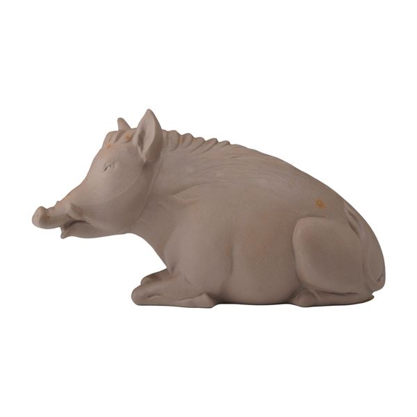 Wedgwood Matte Stoneware Figurine, Wild Boar